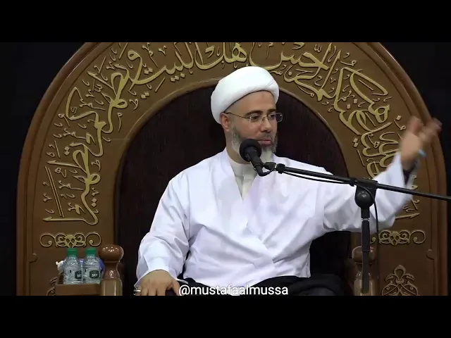 🔹السمع والبصر أكثر النعم معصيةً للهسماحة الشيخ مصطفى الموسى