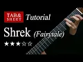 Download Lagu (Shrek) Fairytale - Guitar Lesson + TAB