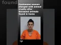 Davie County authorities arrest woman for animal cruelty after pets found deceased in home
