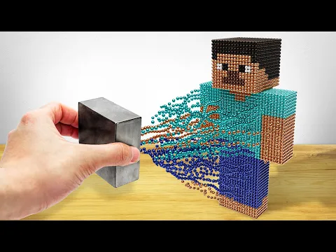 Download MP3 I Built Minecraft in Real Life using Magnets