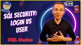 SQL Server Security LOGIN vs USER Q A 2-minute SQL for