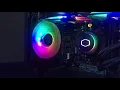 How to control Cooler Master ARGB Fans AIO with Master Software Lighting Effects Speeds