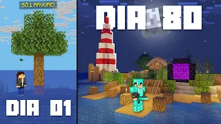 SOBREVIVENDO em uma ILHA no ULTRA HARDCORE - MINECRAFT RAIZ 03