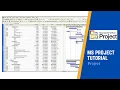 MS Project Tutorial -