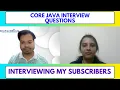 Java and Selenium Mock Interview for Experienced Candidate Automation Testing SDET