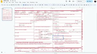 CMS 1500 form fix for Insurance Company name error