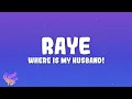 Download Lagu RAYE - WHERE IS MY HUSBAND!