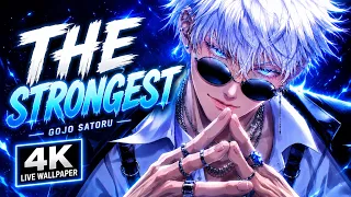 gojo satoru drip jujutsu kaisen live wallpaper 4k uhd 