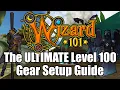 The ULTIMATE Level 100 Gear Setup Guide For EVERY School in Wizard101