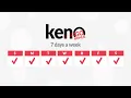 WV Lottery How to Play Keno Go with Bonus Tutorial