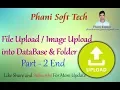 Image Uploading into database and file using java - 2