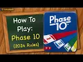 How to play Phase 10 2024 Rules