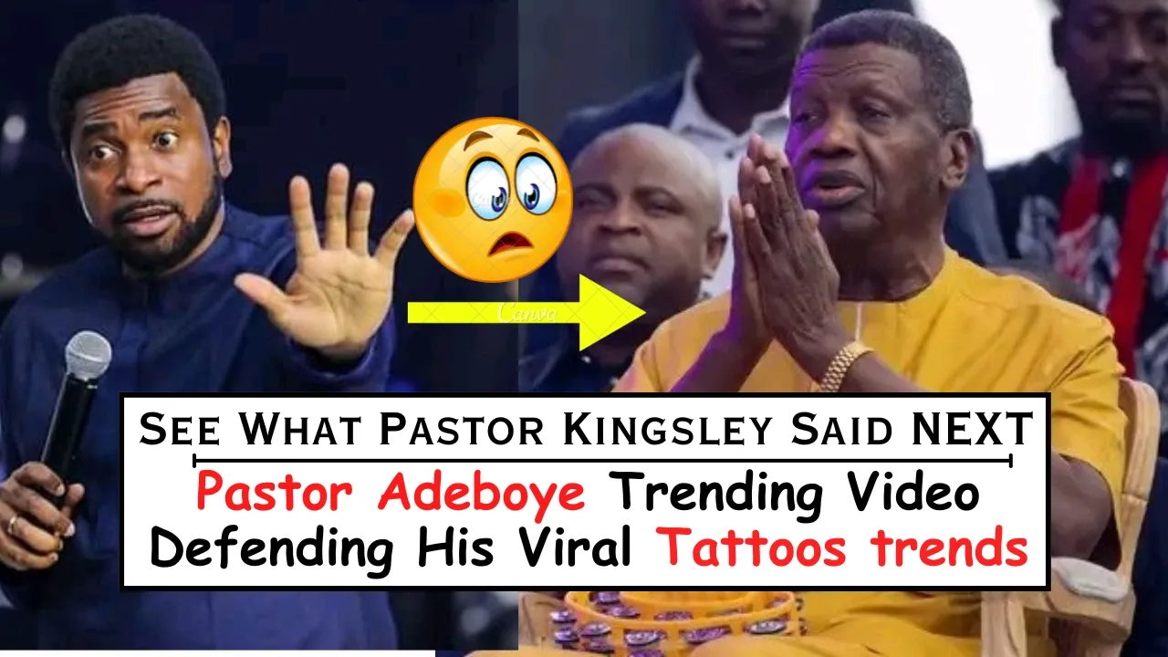 Pastor Kingsley Said This Of Baba Trending video Defending Tattoo Saga And His Response To Critics.