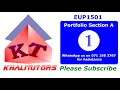 2026 S1 EUP1501 Portfolio Part 1 of 5 Assignment 5
