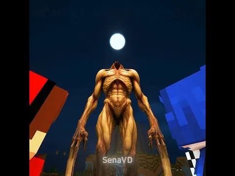 Russian Roulette Monster in Minecraft Animation 💀 #minecraft