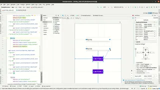 How to align components in Android Studio relative to each other using Constraint Layout