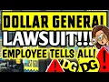 DOLLAR GENERAL STORE LAWSUIT EMPLOYEE TELLS ALL OVERSTOCKING UNDERSTAFFING PEOPLE ARE NOT HAPPY