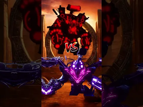 Titan Plasma Speakerman vs Skibidi Toilet Multiverse strongest Titans! #viral #skibiditoilet