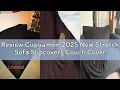 Review Cupuamon 2025 New Stretch Sofa Slipcovers Couch Cover for 3 Cushion Furniture Protector Sofa