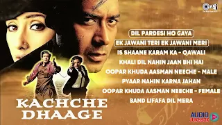 Oopar Khuda Aasman Neeche Jahan |  Kachche Dhaage All Songs | Sukhwinder | Ajay Devgn | 90s Sad Song