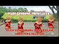 Tari Gending Sriwijaya Oleh Siswi SMAN 4 Pagaralam Sumatera Selatan.