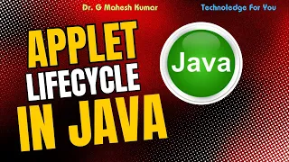 APPLET LIFECYCLE IN JAVA