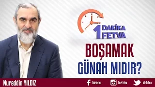 Boşamak Günah mıdır?