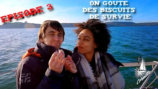 On goutte des BISCUITS de SURVIE et SPI en SOLO (voilier coraille en voyage feat Thibaud)