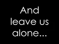 Perfect Weapon Black Veil Brides (lyrics)