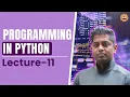 L11 More on strings programming in python