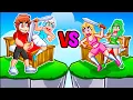 Download Lagu Techy \u0026 Ashley Vs Emma \u0026 Sage In Fortnite Bed Wars...