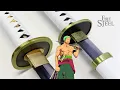 One Piece | Zoro's Wado Ichimonji Sword (Battle-Ready and Carbon Steel)