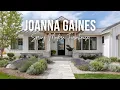 Spring Modern Farmhouse Revival inspired by Joanna Gaines bright garden living