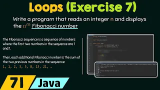 Loops in Java Exercise 7