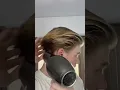 How to do a perfect wavy middle part: tutorial
