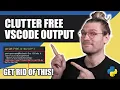 How to hide file path in VS Code Terminal Output - BEST METHOD