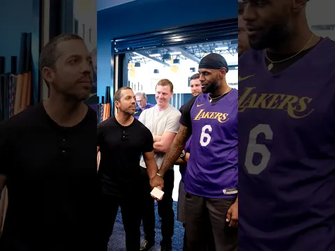 LeBron James Held My Wrist Tight
