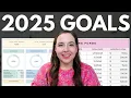 Setting Up My 2025 Sinking Funds Savings Goals