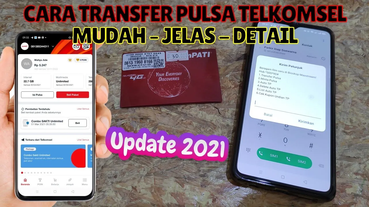 Cara Transfer Kuota Indosat Tahun 2021