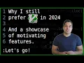 Why I m Still using Vim in 2024 - A Brief Introduction and Demo