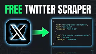 How to Scrape Twitter X Tweets by Keyword for FREE API Tutorial