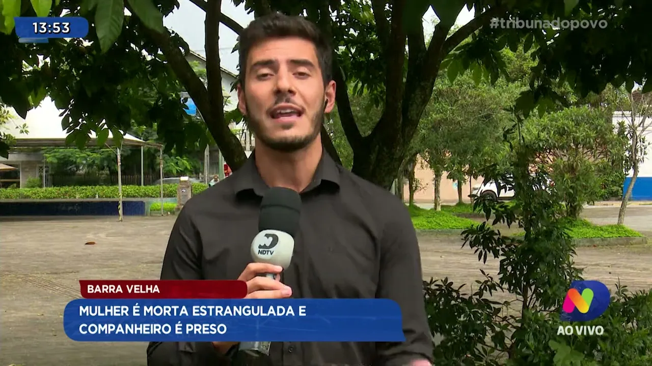 Barra Velha: mulher é morta estrangulada e companheiro é preso