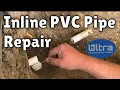 Have You Seen A Repair Done This Way - Inline PVC Pipe Repair
