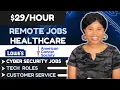Remote Jobs Hiring Right Now Cyber Security Customer Service Jobs s Tech Jobs Bonus Jobs