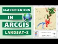 Image Classification in ArcGIS using Landsat 8 images