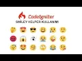 Codeigniter Smiley Helper Kullanimi