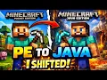 I successfully shifted my Minecraft PE Hardcore World into Minecraft Java Edition