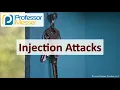 Injection Attacks - SY0-601 CompTIA Security 1 3