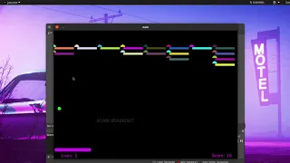 ATARI BREAKOUT USING PROCESSING