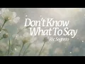 Don't Know What To Say - Ric Segreto (Official Lyric Video)